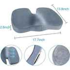 Coussin de siège orthopédique pour bureau et voiture