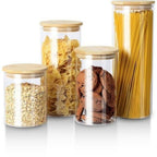 SET DE 4 BOITES A EPICES BAMBOU ( MARQUE KENZI )