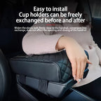 Conforta® Coussin d'Accoudoir de Voiture en Cuir
