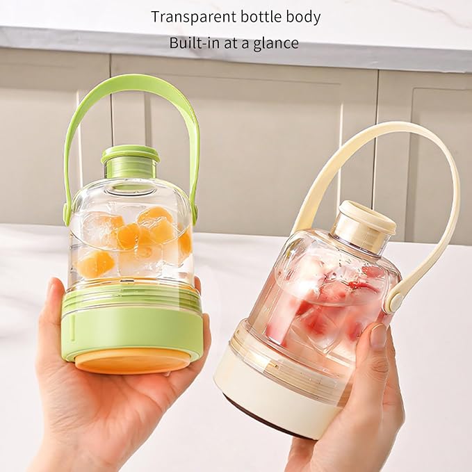 Machine à glaçons portative en Silicone avec poignée de Tasse
