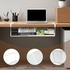 Étagère sous armoire extensible en métal